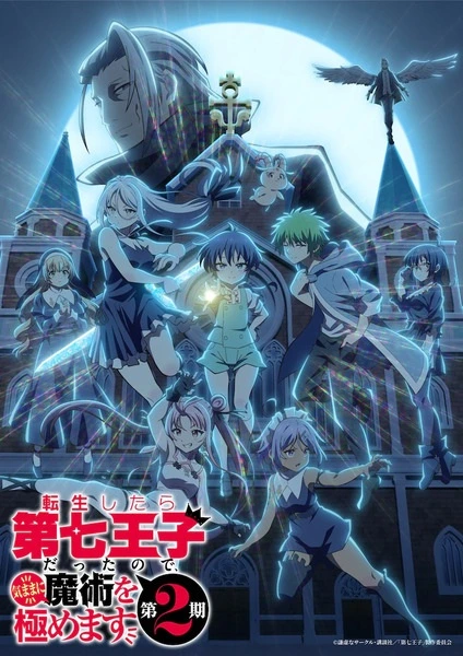 Anime Tensei shitara Dainana Ouji Datta node, Kimama ni Majutsu wo Kiwamemasu 2nd Season